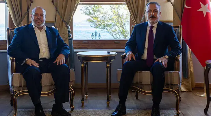 XİN başçısı Hakan Fidan HƏMAS Siyasi Bürosu ilə görüşüb