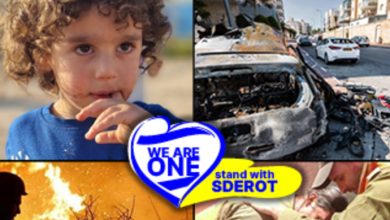 İZLƏYİN: Xarabalar arasında Sderot Möhkəmliyindən canlı