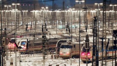 Zugstreiks in Deutschland: DB-Fahrer kündigen ab Mittwoch einen einwöchigen Streik an
