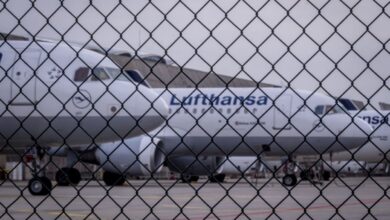Der Streik der deutschen Lokführer fällt mit dem Streik des Kabinenpersonals der Lufthansa zusammen