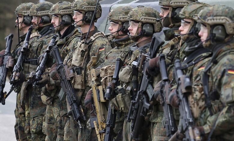 Deutschland stationiert Truppen in Litauen, der erste Schritt dieser Art seit dem Zweiten Weltkrieg