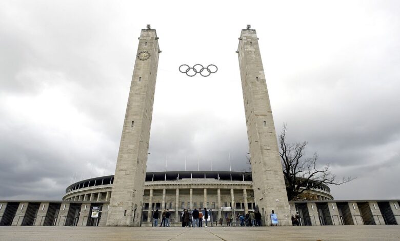 Deutschland bereitet sich auf die Ausrichtung der Olympischen Spiele vor: Jahrestag der Nazi-Spiele