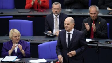 Deutschland werde Israel mehr Waffen liefern, kündigt Bundeskanzler Scholz an